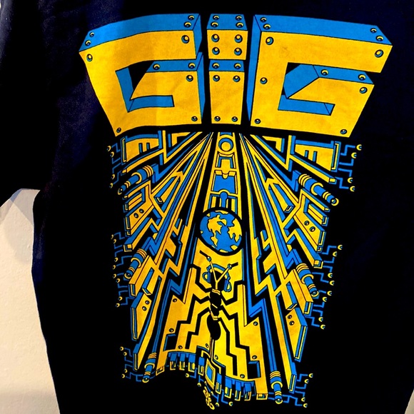 Catch the Buzz unisex, short sleeve, crew neck 100% cotton Ant Graphic Shirt L - Picture 1 of 7